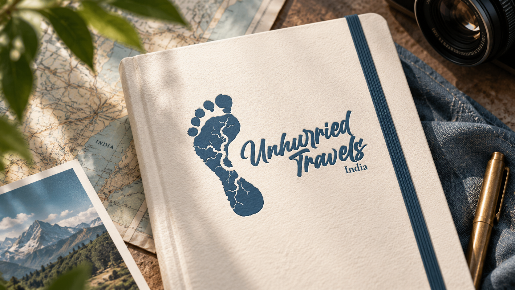 The Unhurried Travels India logo