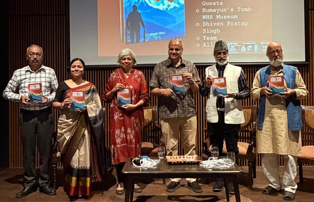 Ambles Across Godland book launch in New Delhi