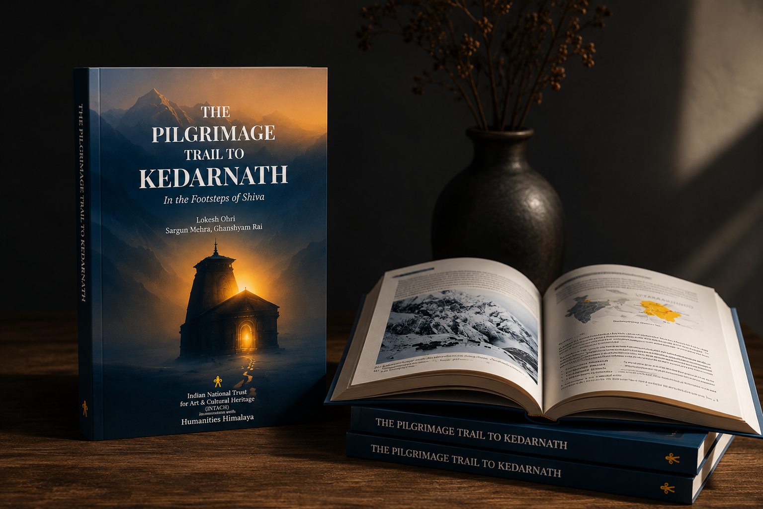 Interior spread from The Pilgrimage Trail to Kedarnath