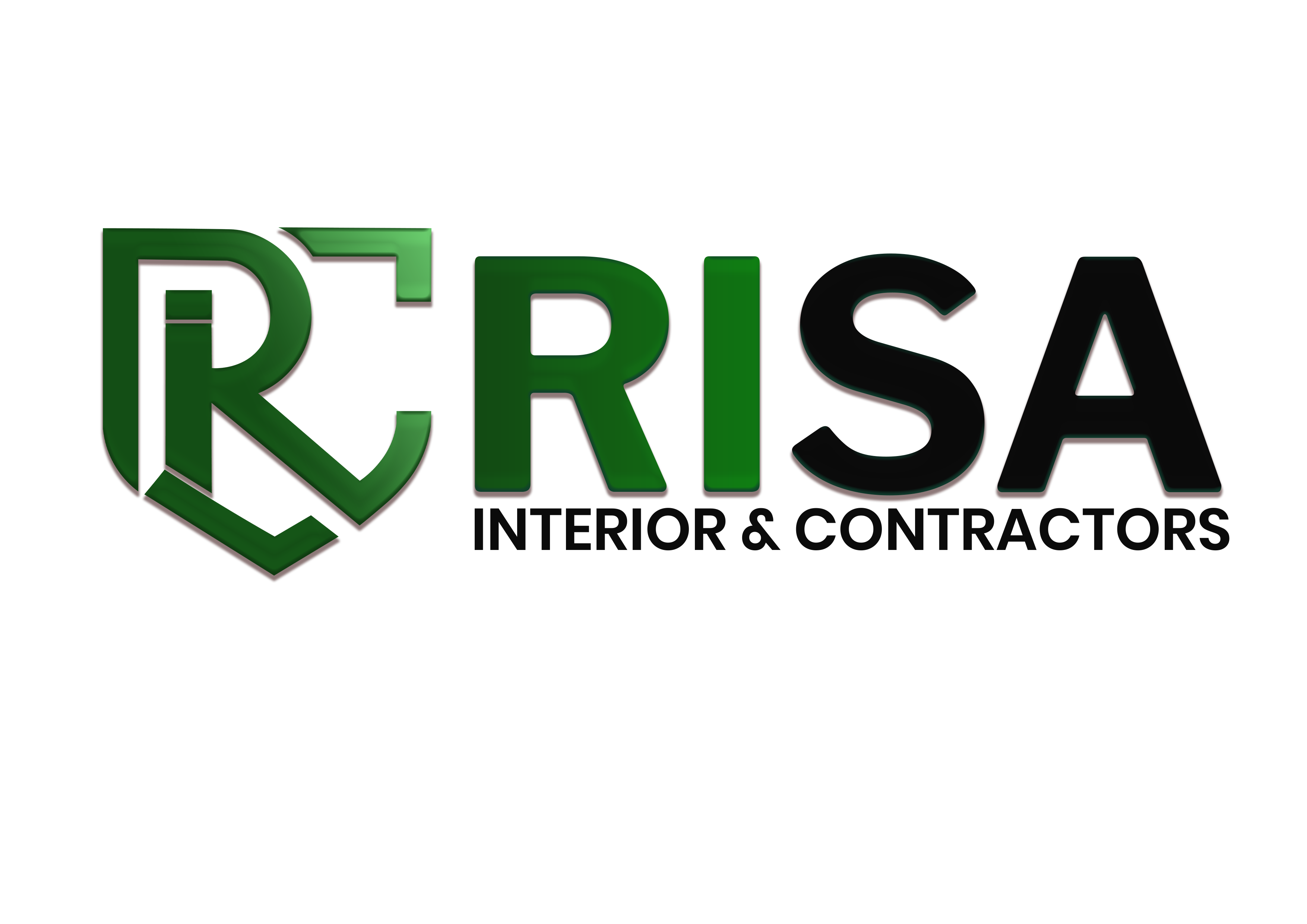 RISA Interiors corporate brand application