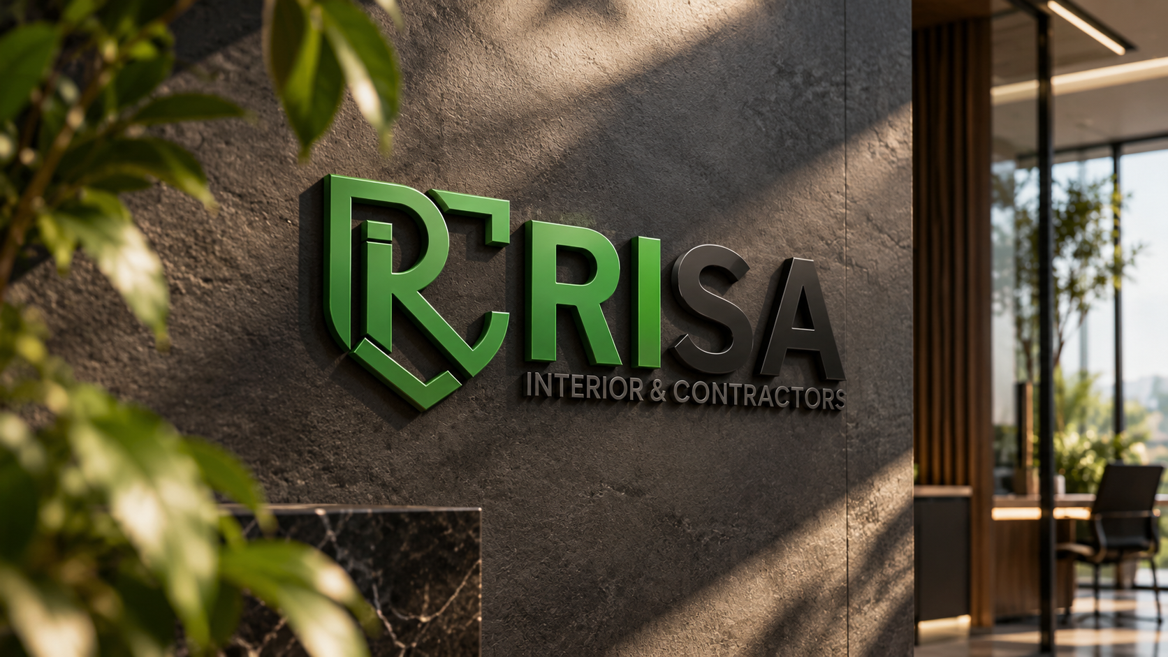 RISA Interiors and Contractors logo