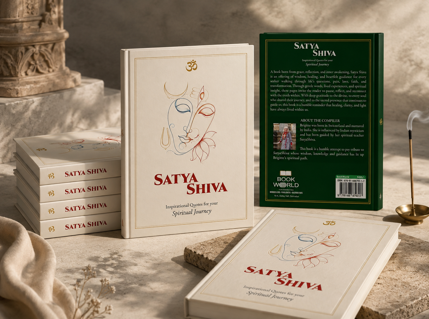 Satya Shiva book design by Unmatched Graphics